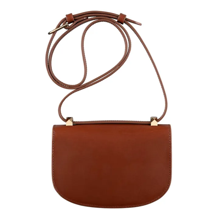 A.P.C. Sac Genève Mini Cuir Lisse | Noisette