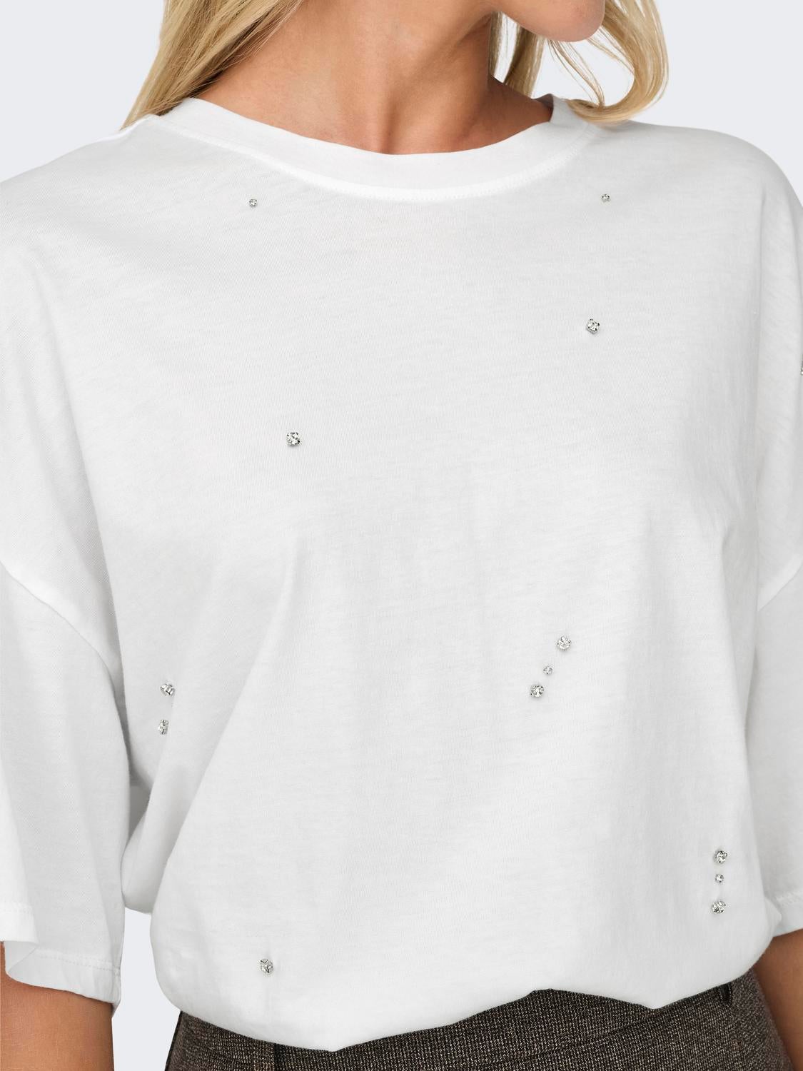 ONLLUCY T-shirt Bright White