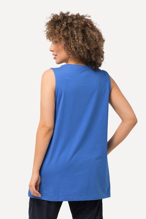 Longtop, Classic Fit, Carree-Ausschnitt, ärmellos