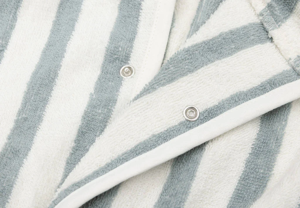 Jollein badjas Stripe Terry - Sea Green
