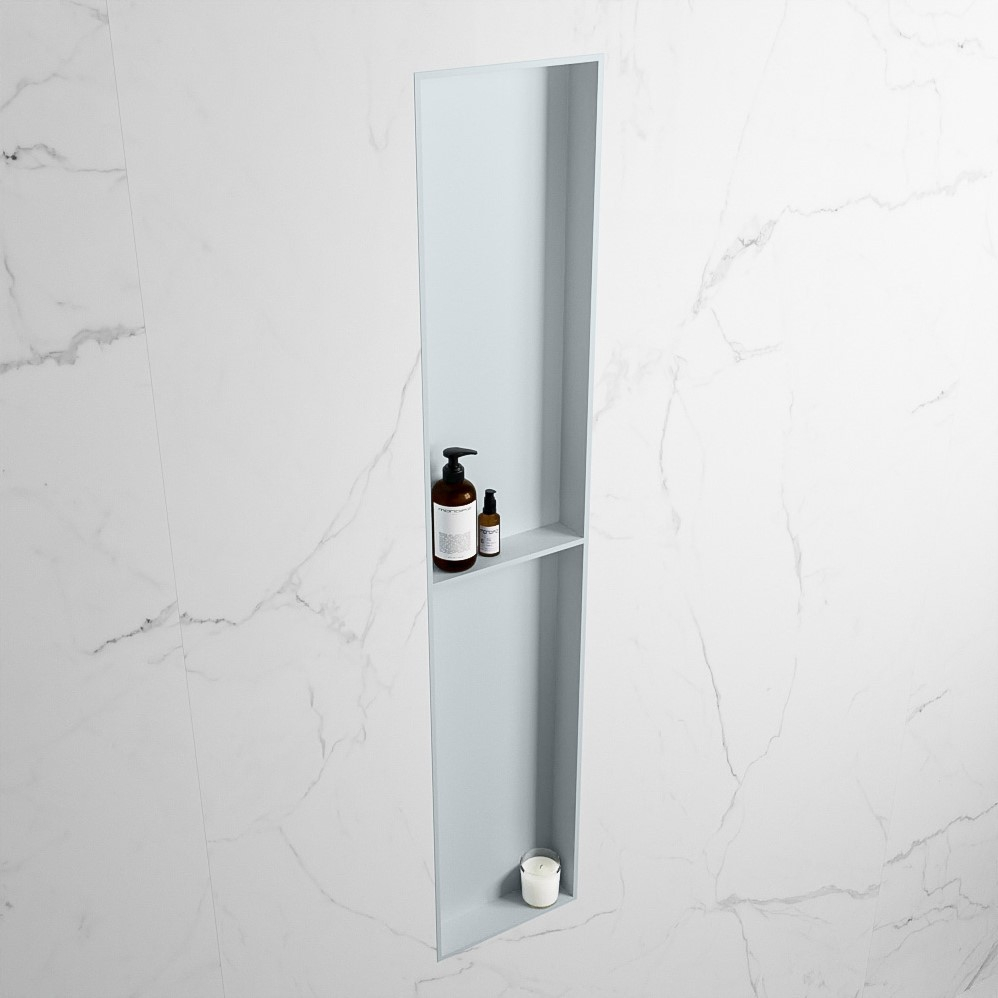 Mondiaz Easy nis 90x30x8cm 2 vakken clay