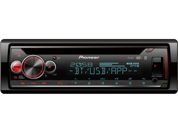 Pioneer DEH-S720DAB - Bil - CD-modtager - in-dash - Single-DIN - 50 watt x 4