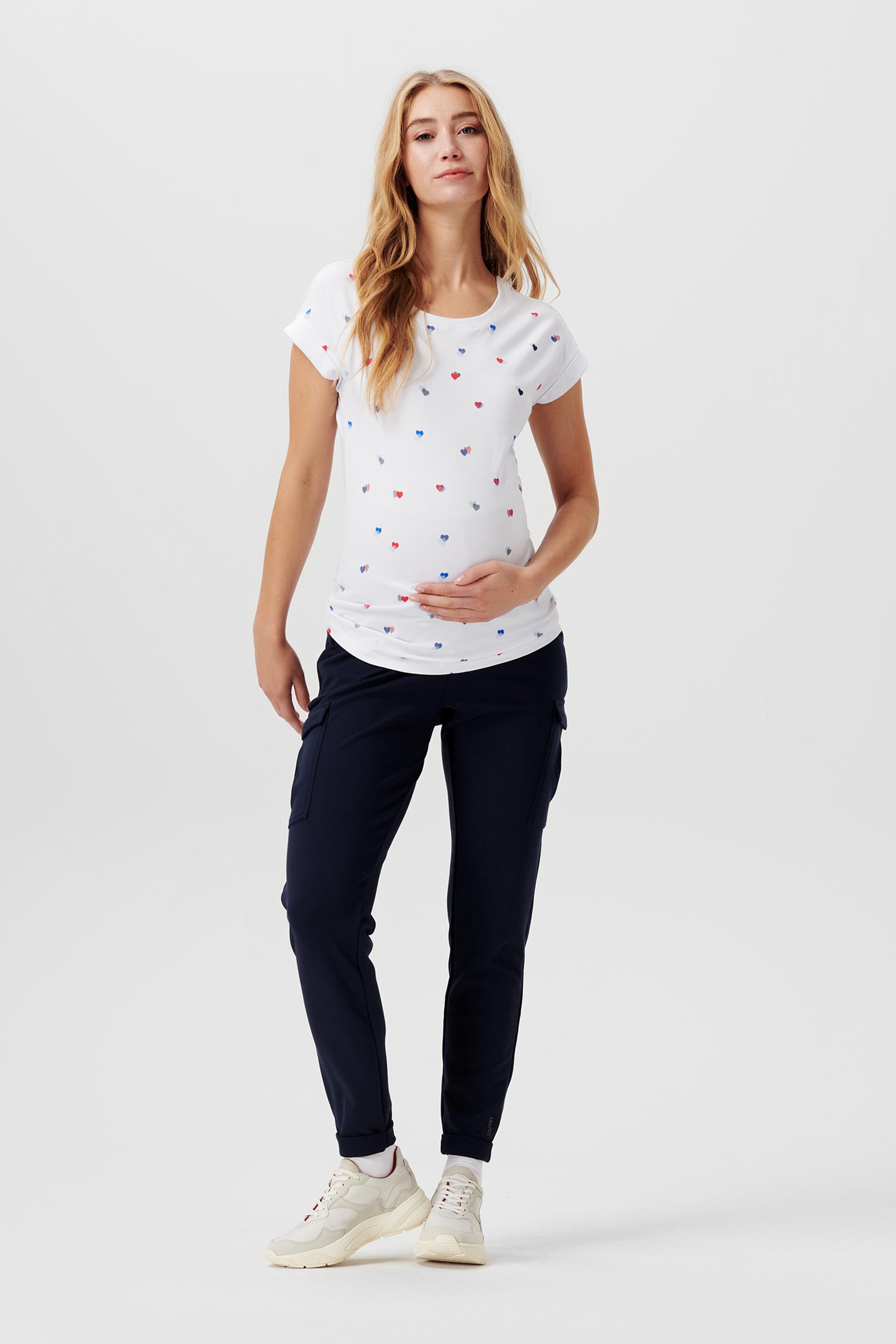T-shirt à imprimé cœurs