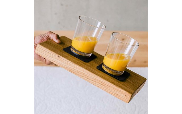 Silwy Tritan Magnetgläser mit Untersetzer 2er Set (250 ml)