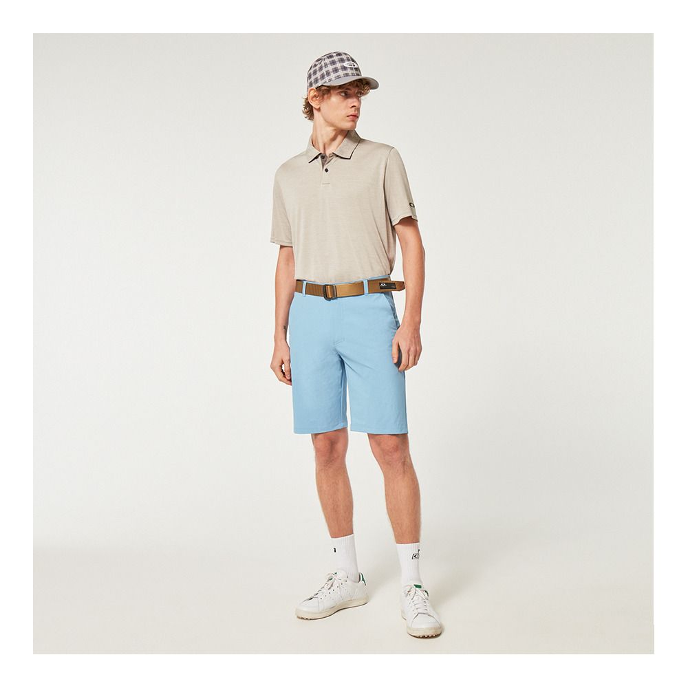 Oakley AERO HYDROLIX - Polo Homme arctic white hthr