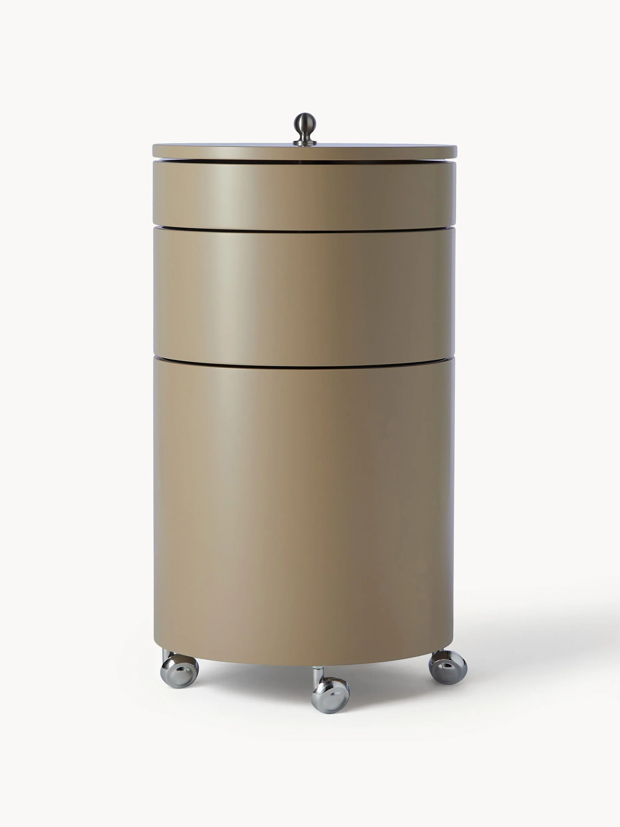 Ronde rolcontainer Barboy, Design Verner Panton