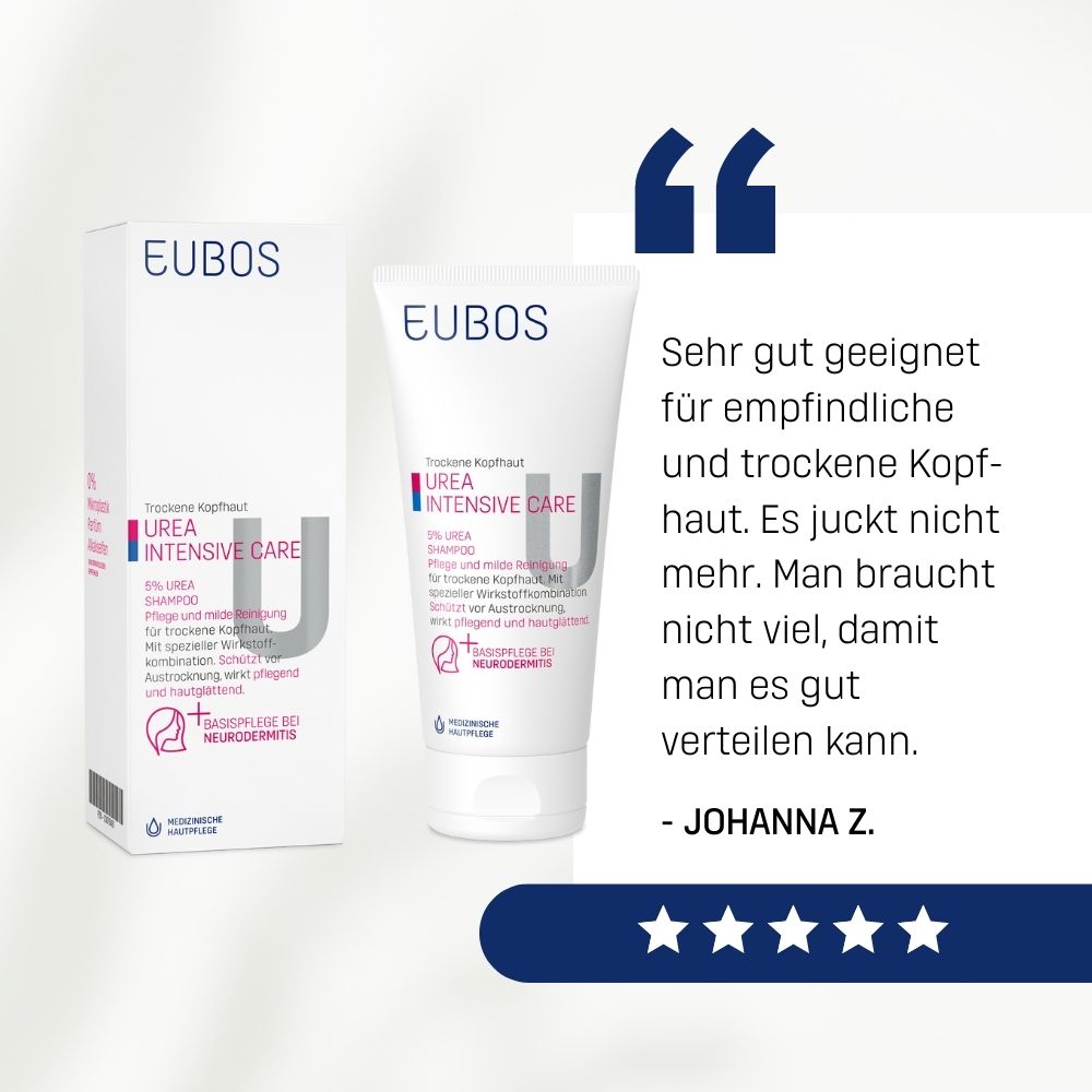 EUBOS® Trockene Haut 5% Urea Shampoo