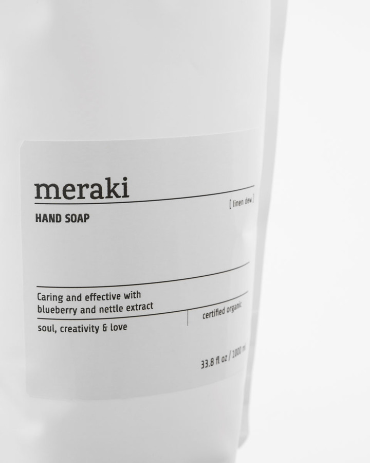 Meraki Hand Soap Linen Dew Refill 1000ml