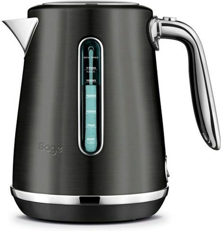Sage - Soft Top Luxe - Waterkoker - Zwart - RVS