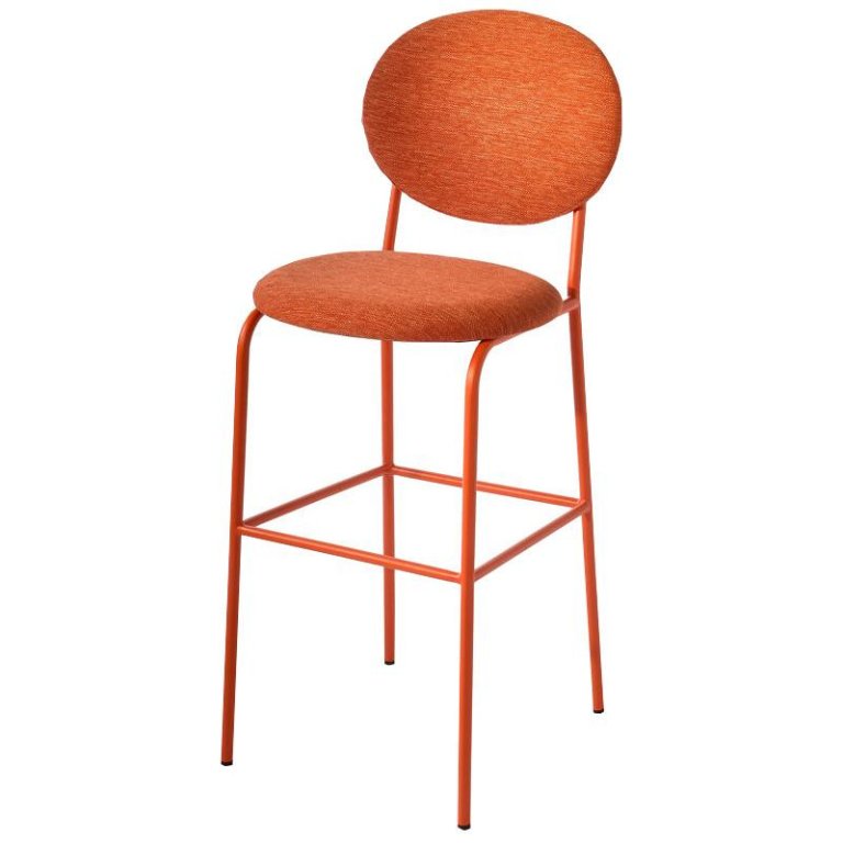 POLSPOTTEN Simply Berry barkruk oranje