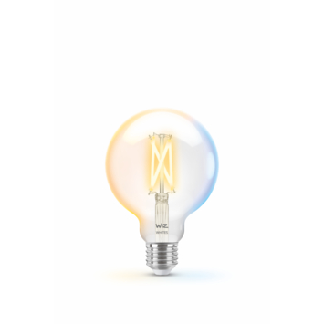 WiZ Connected LED globe E27 60W filament helder koel tot warmwit licht dimbaar