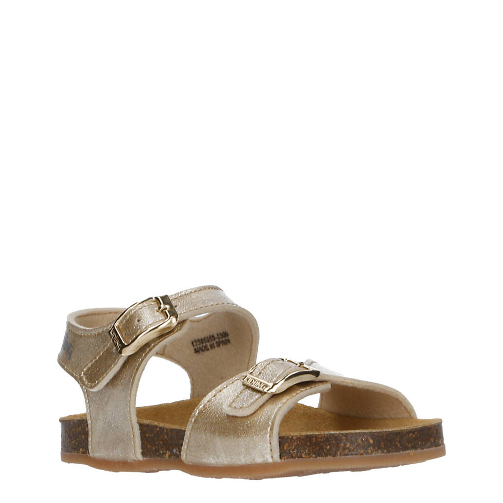 Kipling sandalen goud