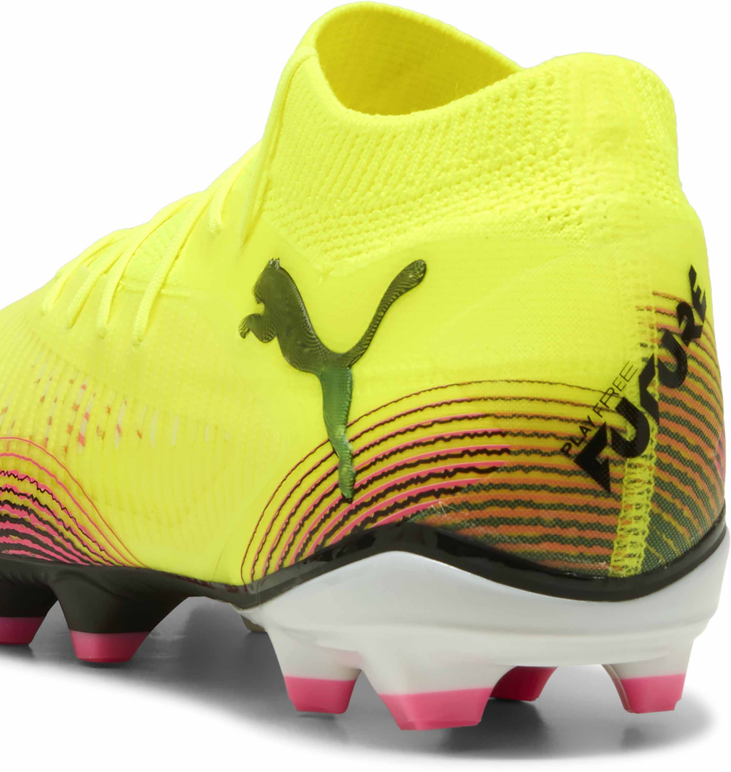 Future 8 Pro FG/AG Yellow Alert/PUMA Black/Sun Struck