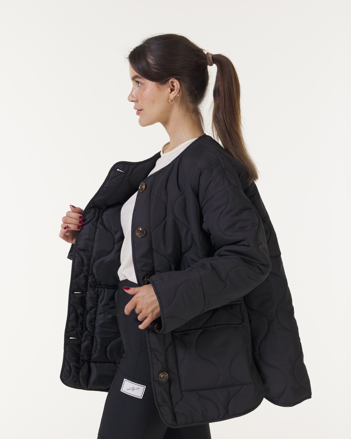 Bumpro Downtown Quilted Jacket Black