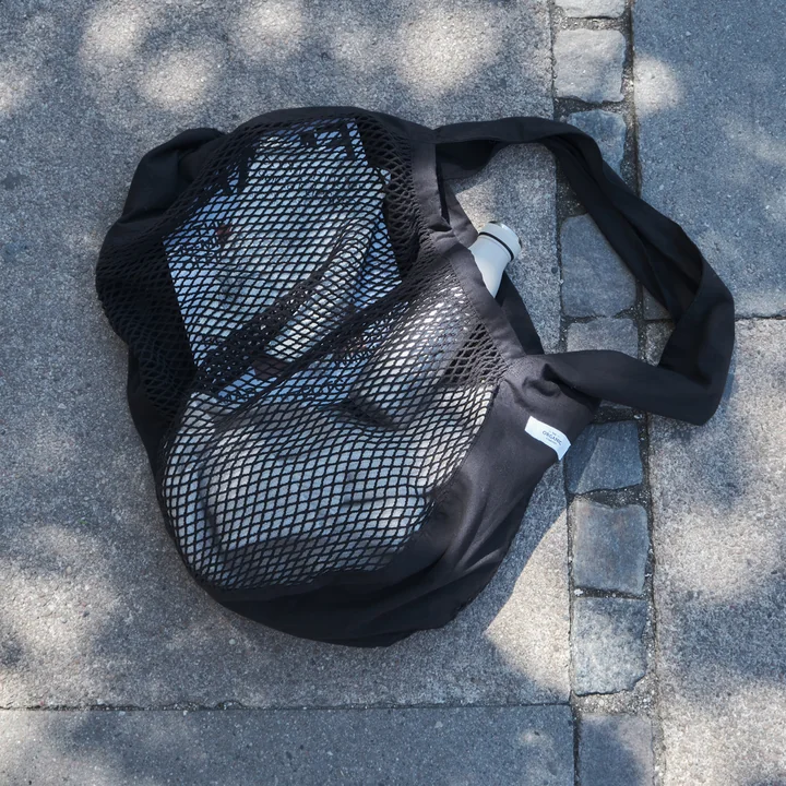The Organic Company - Net Schultertasche, stone