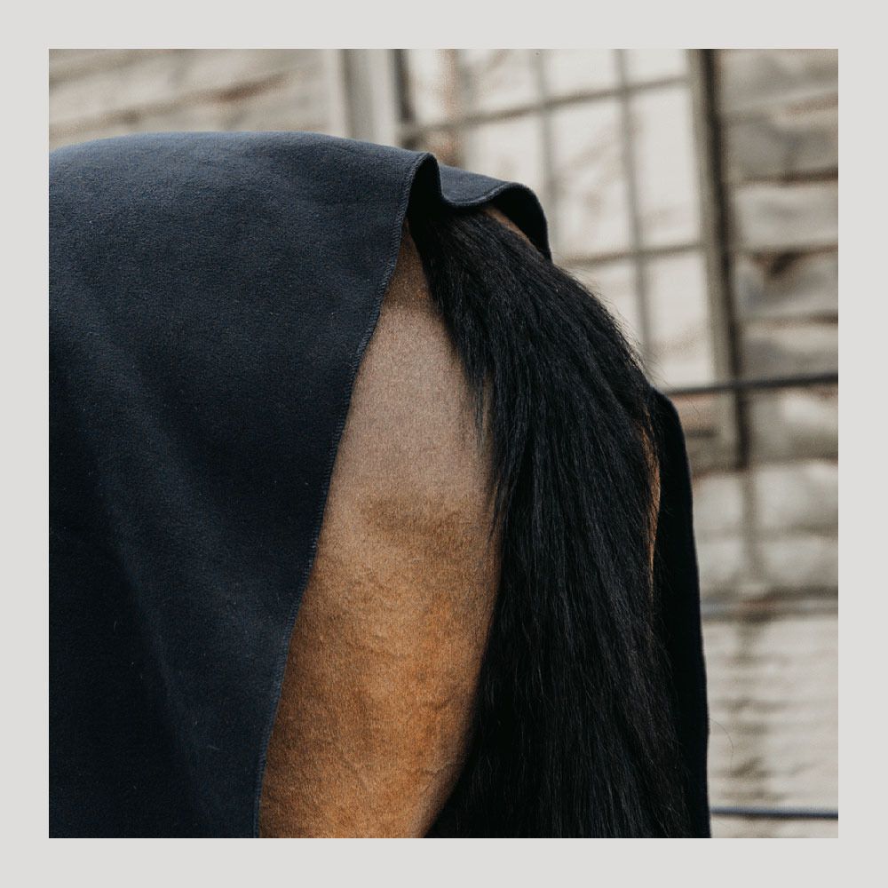 Kentucky HEAVY 140X120- Couverture séchante noir