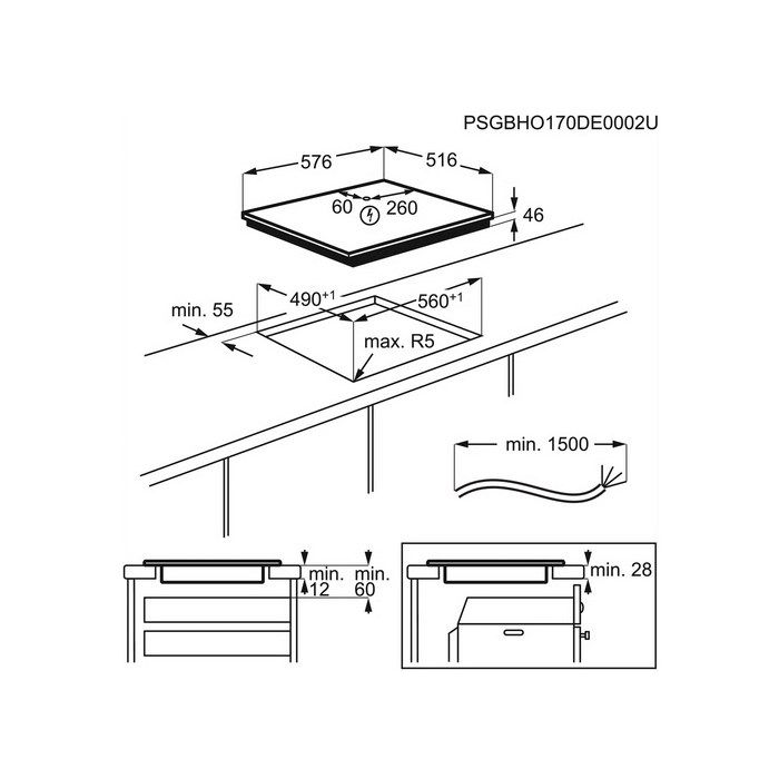 AEG Induktions-Kochfeld 7000 SENSEBOIL IAS6441XXB schwarz // 50€ Cashback