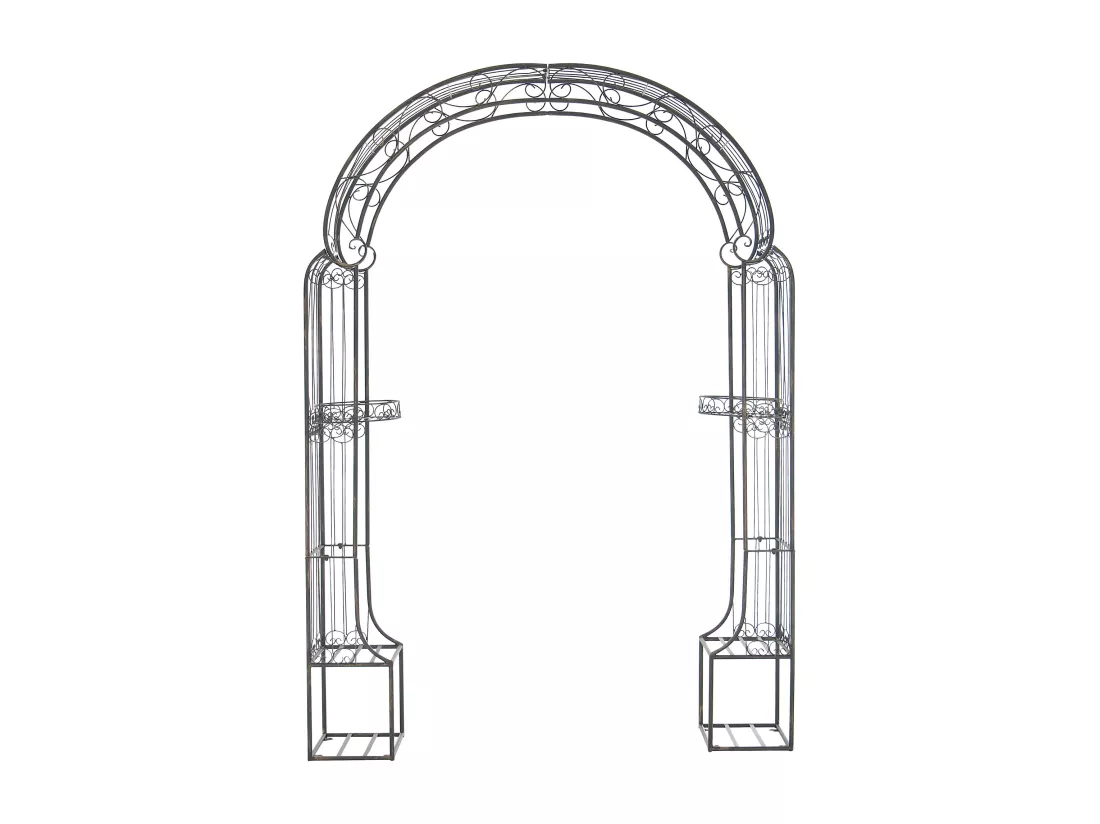 Arche à rosiers - Métal & Métal - Bronze - Alessia