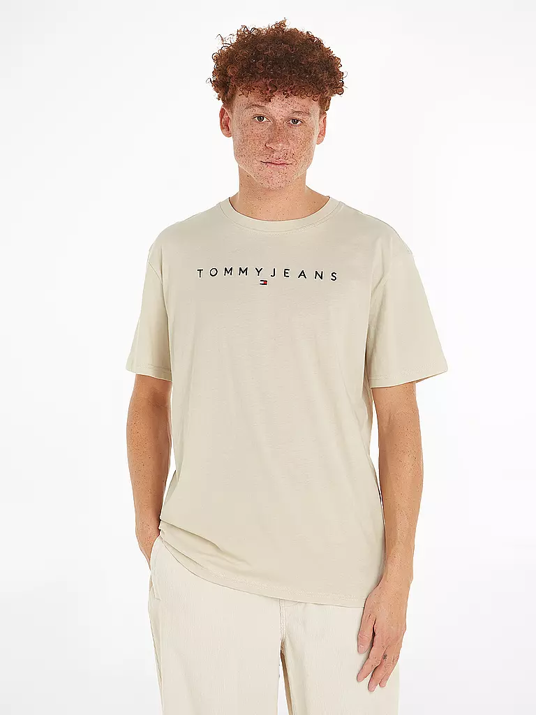 TOMMY JEANS T-Shirt  beige