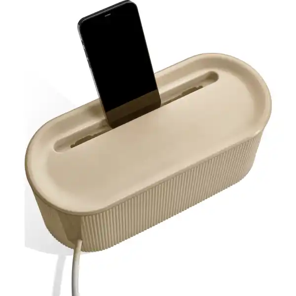 Kabelsammler beige