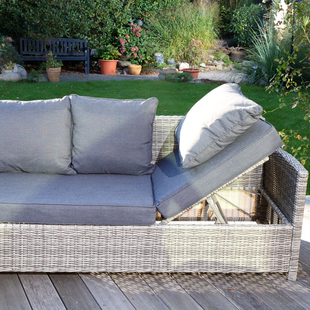 HOME DELUXE Rattan Sitzgruppe - BAHIA