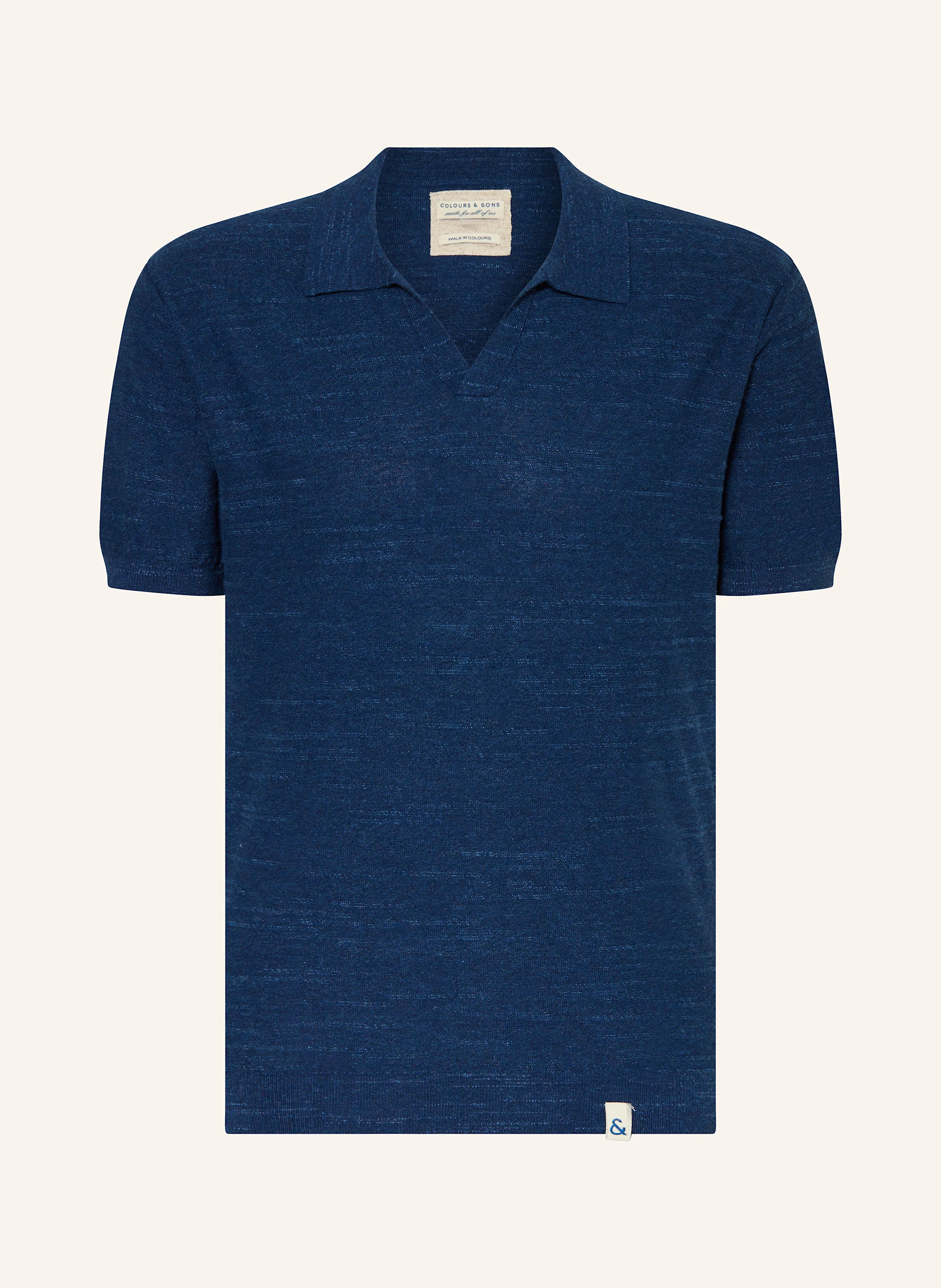 COLOURS & SONS Strick-Poloshirt