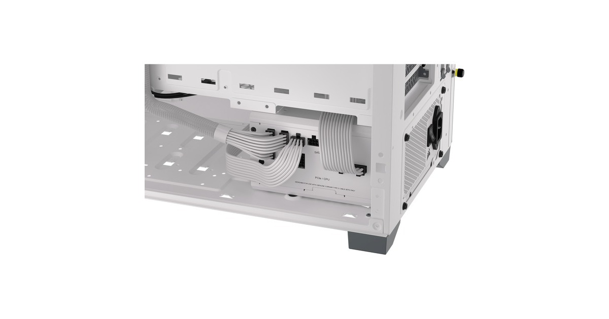 CorsairRM750x SHIFT White modulaire 750 watt voeding   (Wit, 1x 12V-2x6, 2x PCIe)