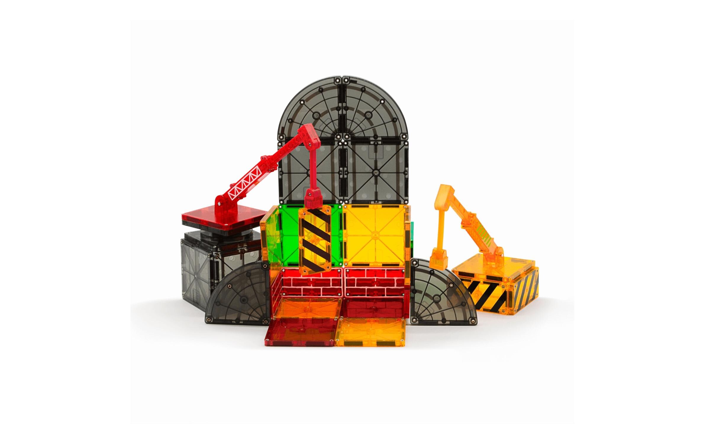 Baustellen Set 32-teiligPädagogisches Magnetspielzeug