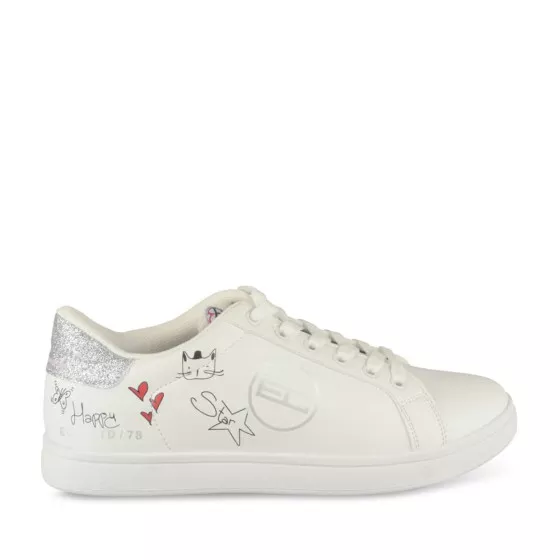 Baskets BLANC ENRICO COVERI
