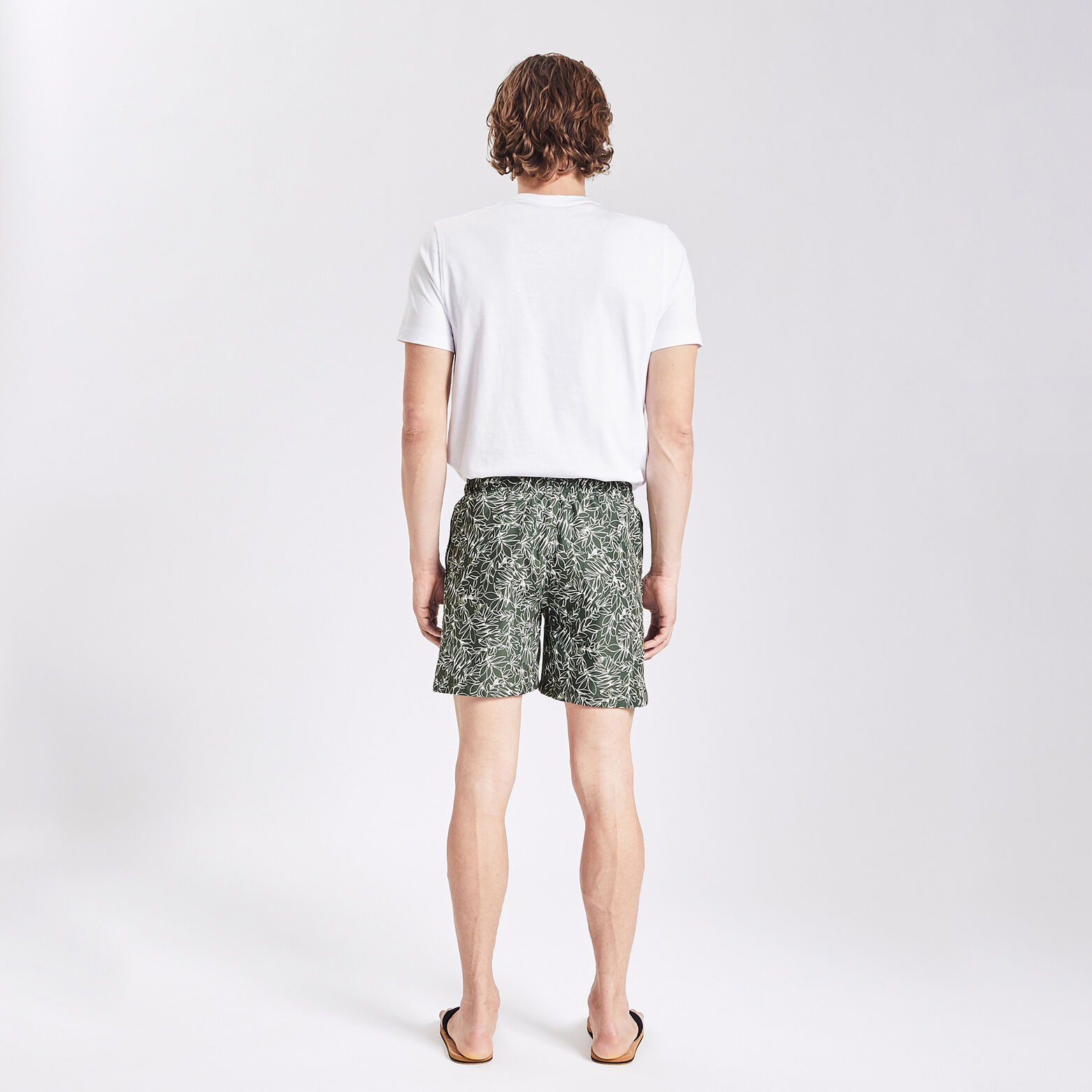 Maillot de bain imprimé Vert kaki