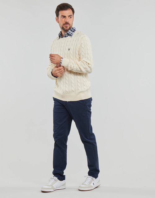 Polo Ralph Lauren - LS DRIVER CN-LONG SLEEVE-SWEATER Crudo