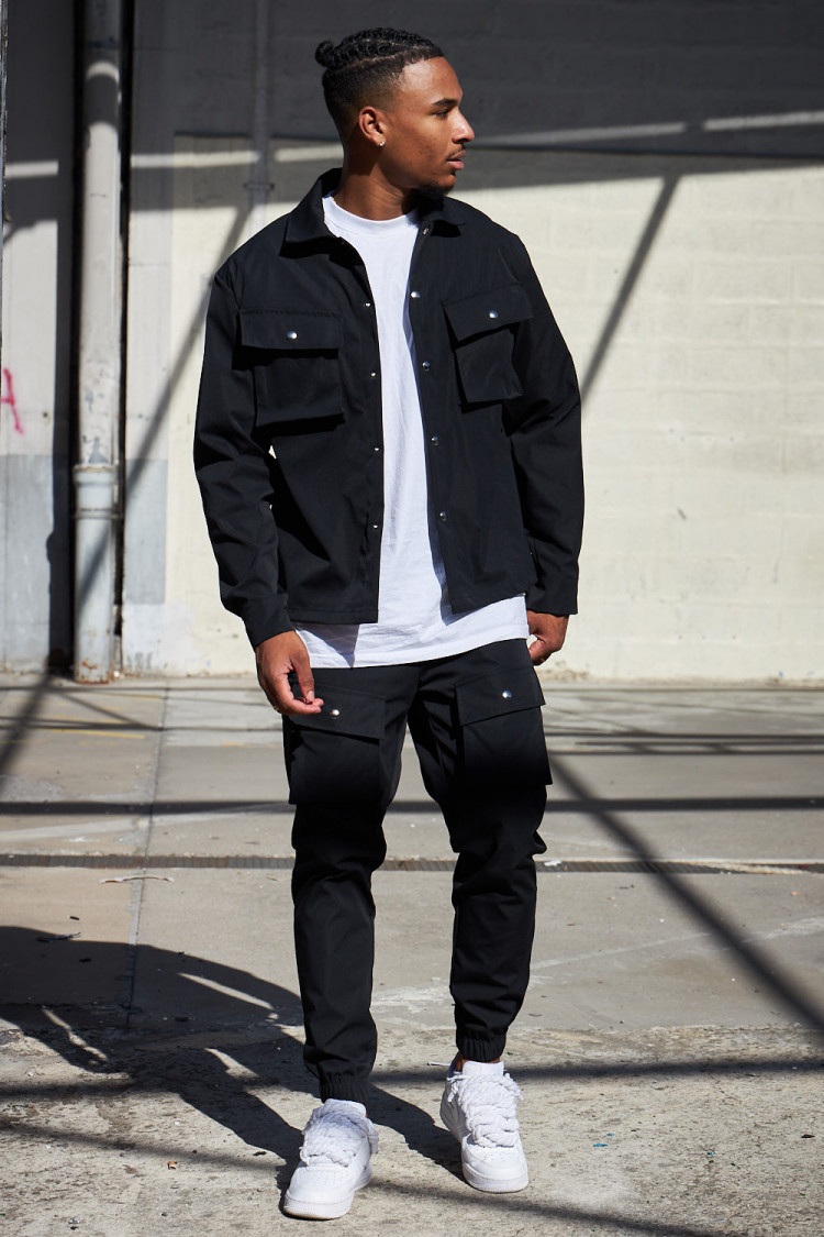 Ensemble 2 pièces veste + pantalon noir
