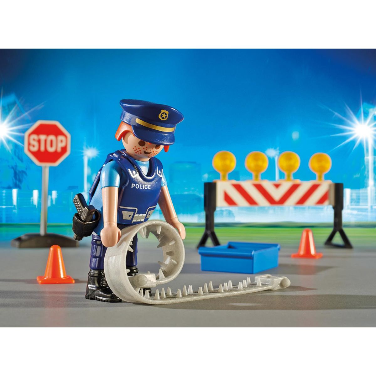 Barrage de police Playmobil City Action 6924