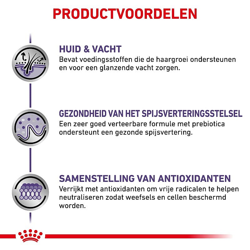ROYAL CANIN® Medium Dog Adult 10-25 kg - Hondenvoer voor een glanzende vacht bij honden van middelgrote rassen vanaf 12 maanden