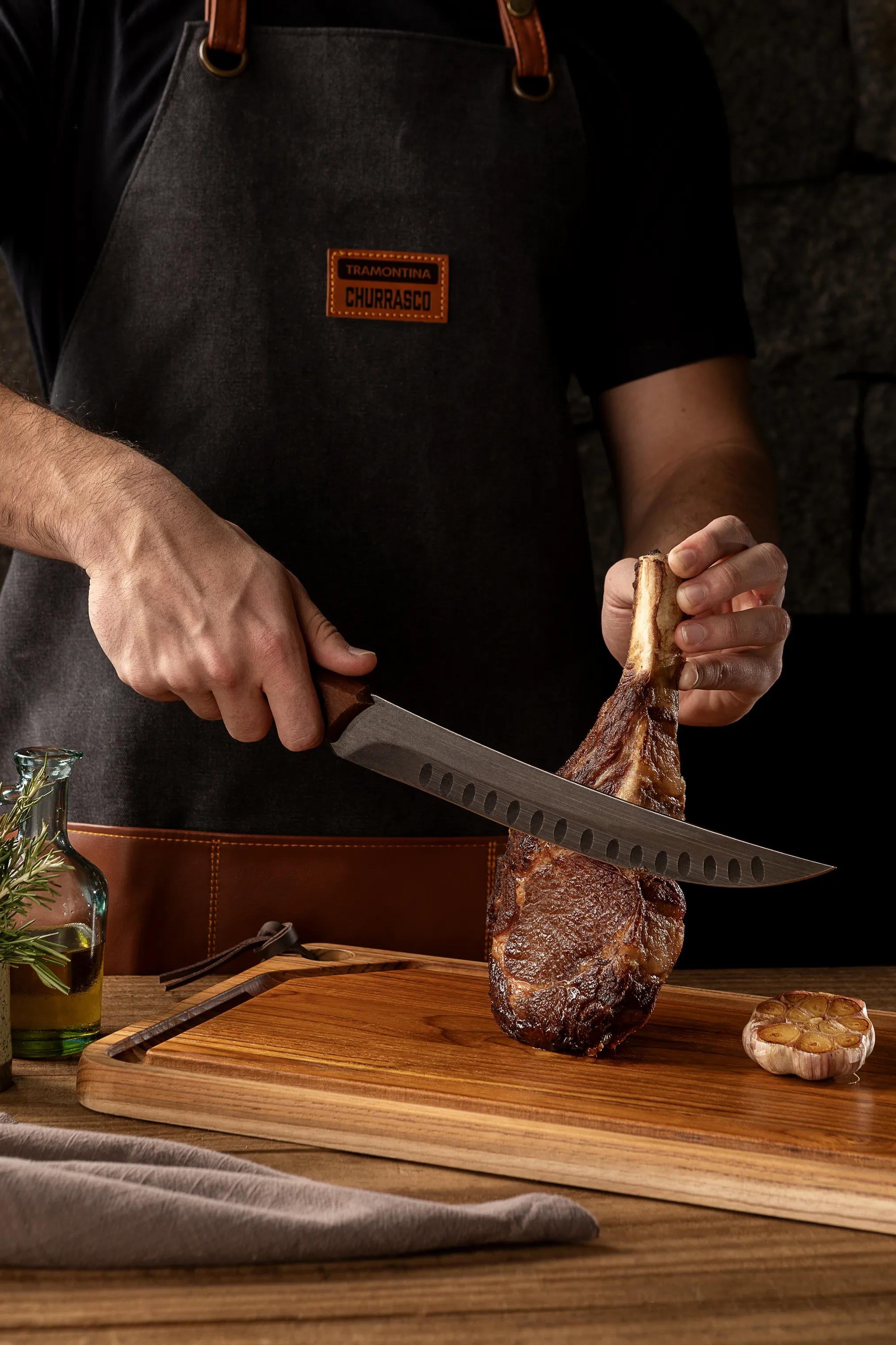 Tramontina Churrasco Black Slagterkniv
