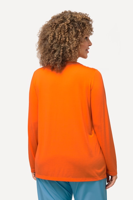 Funktionsshirt, antibakteriell, V-Ausschnitt, Langarm