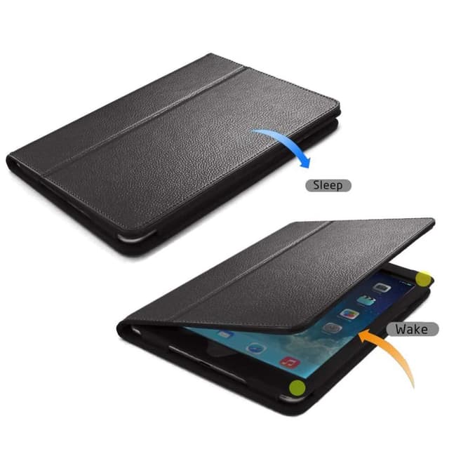 SKALO iPad Pro 12.9 (Gen 4/5/6) Duofold Litchi Flip Cover