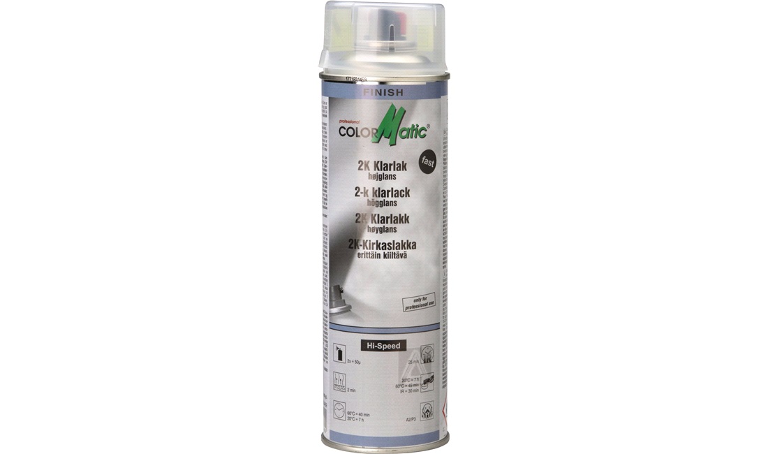 Klarlak Motip 2-komponent 500ml