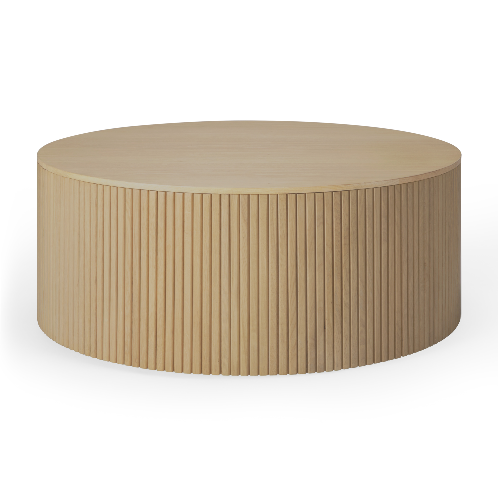 Salontafel Roller Max 80 cm eiken geolied