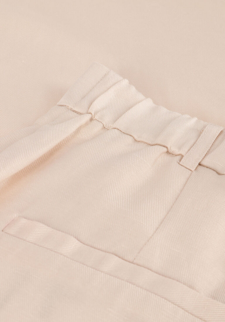 SELECTED FEMME beige selected femme wijde broek slflyra hw wide linen pant