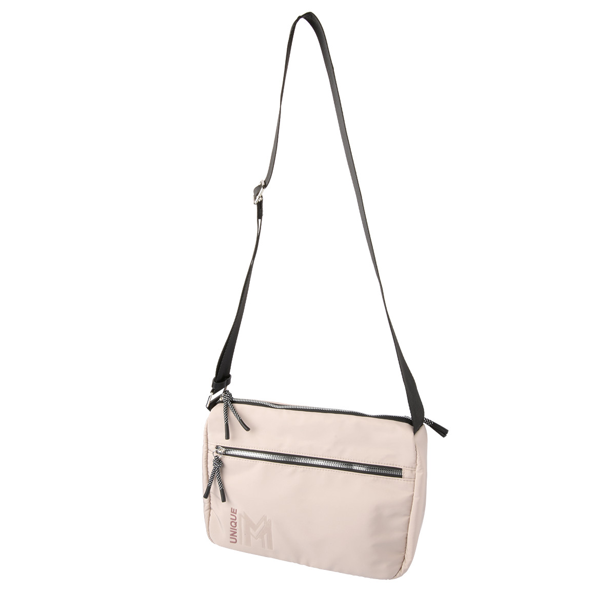 Gina Benotti Damen Umhängetasche aus Nylon beige