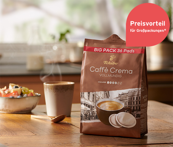 Caffè Crema Vollmundig - Pads