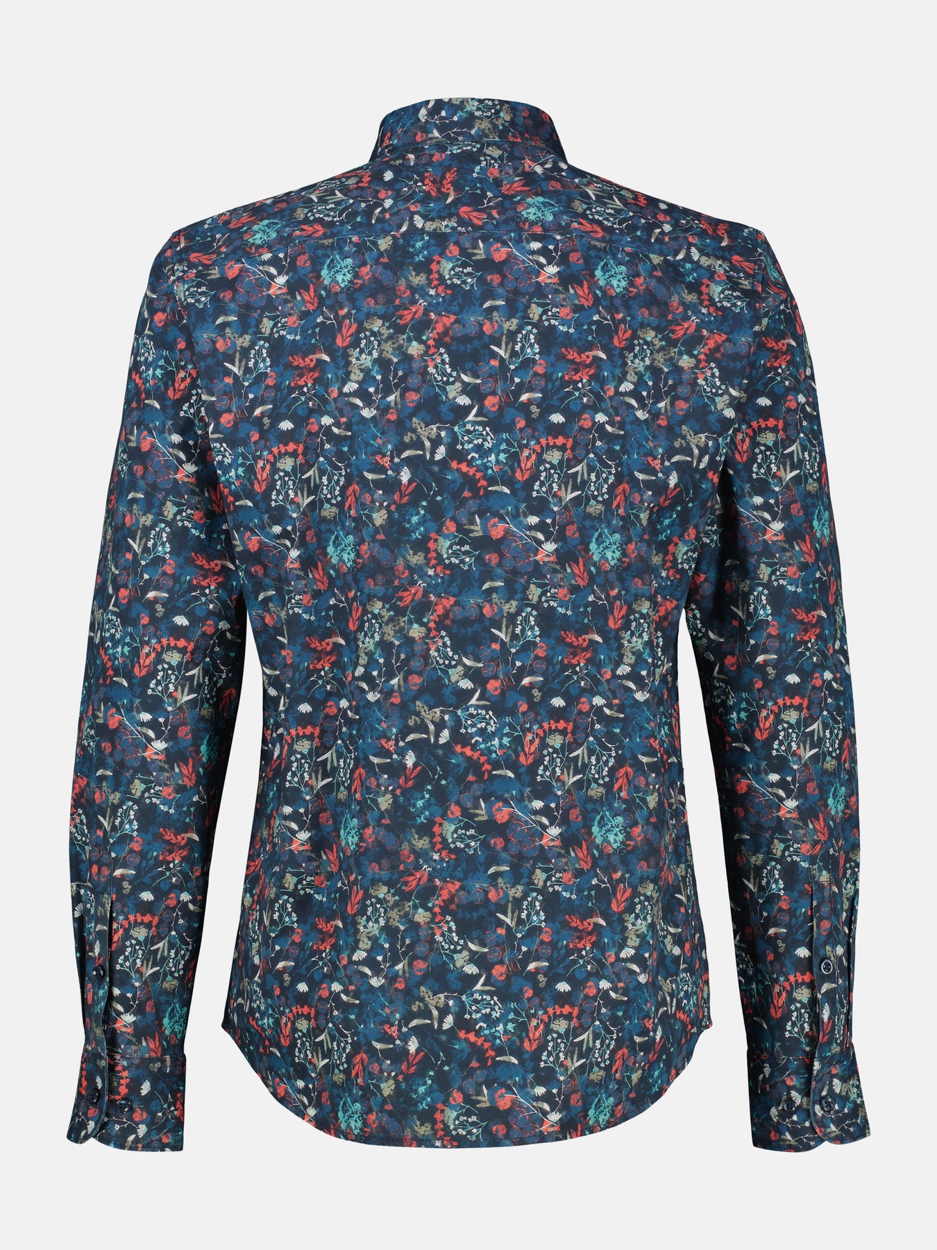 Langarmhemd mit floralem Printmuster
