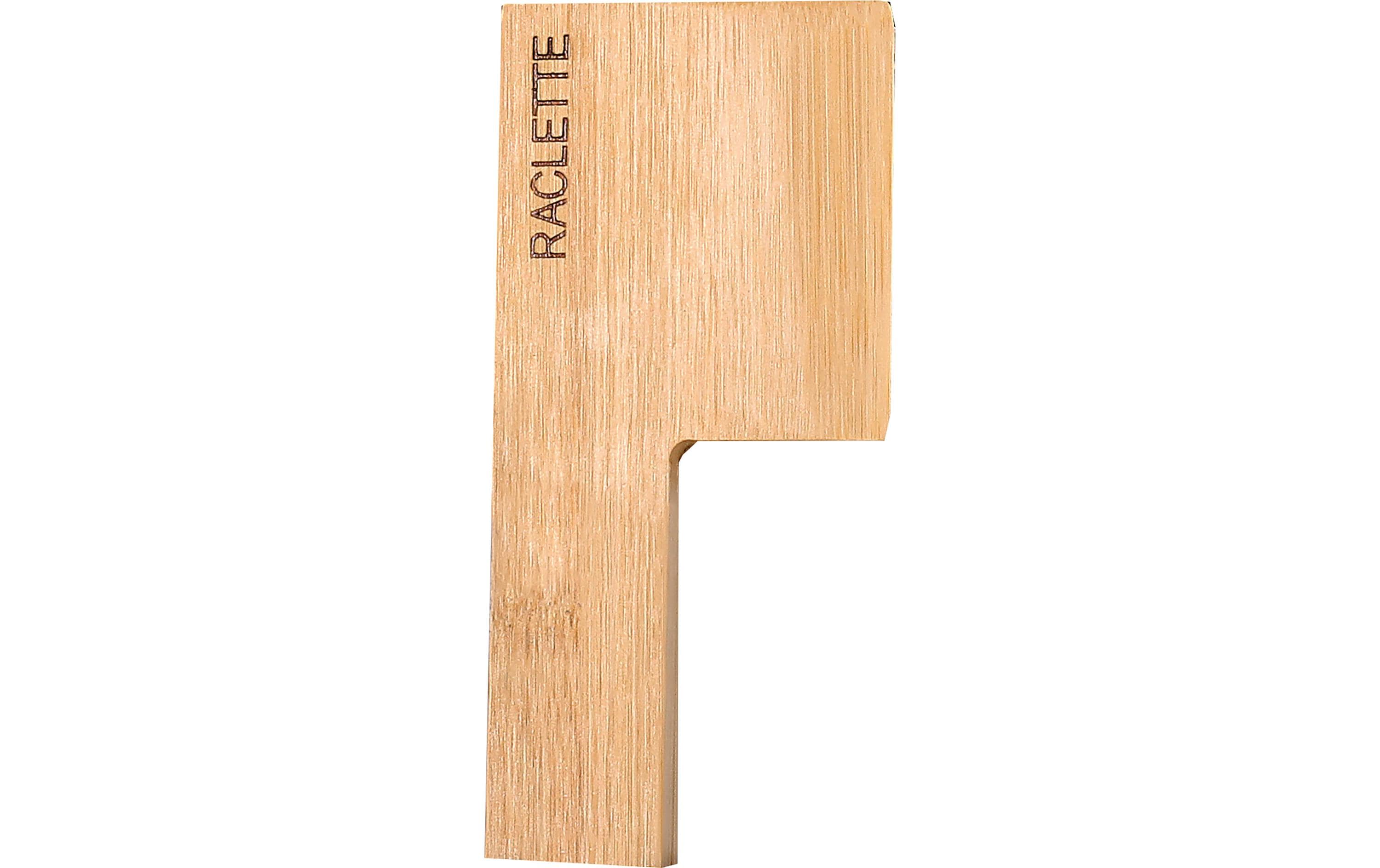 Raclette-Spachtel Knife 4 Stück, BraunRaclettespachtel Knife-Bambus 4-Stück