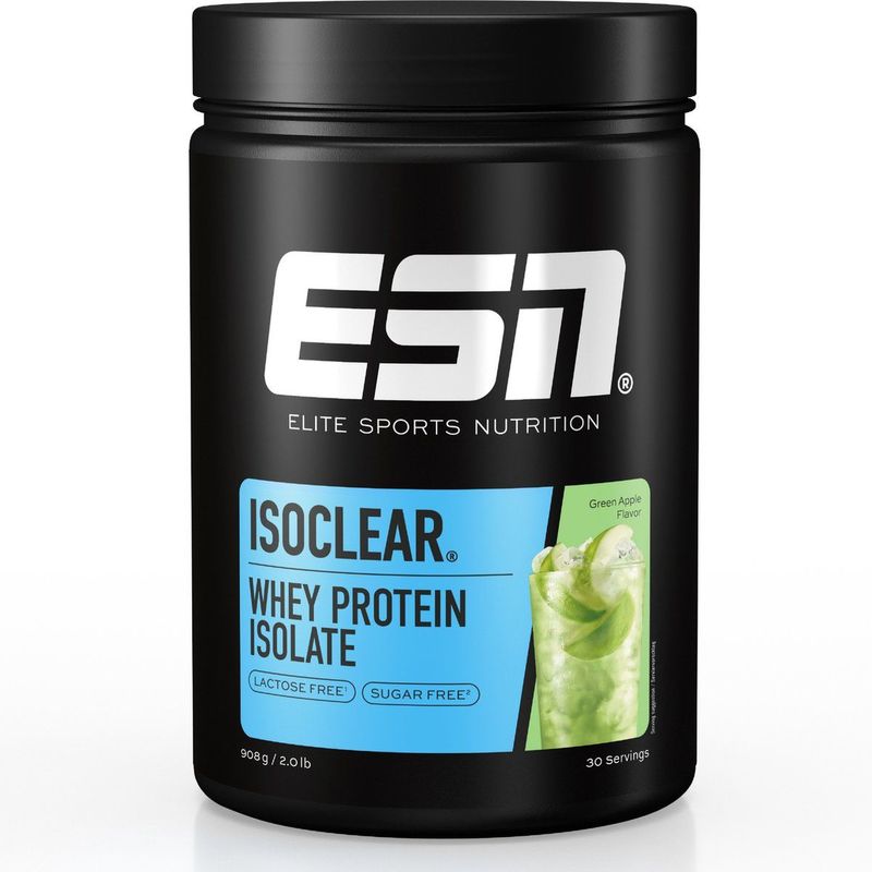 ESN Isoclear Whey Protein Isolate, Green Apple, 908 g