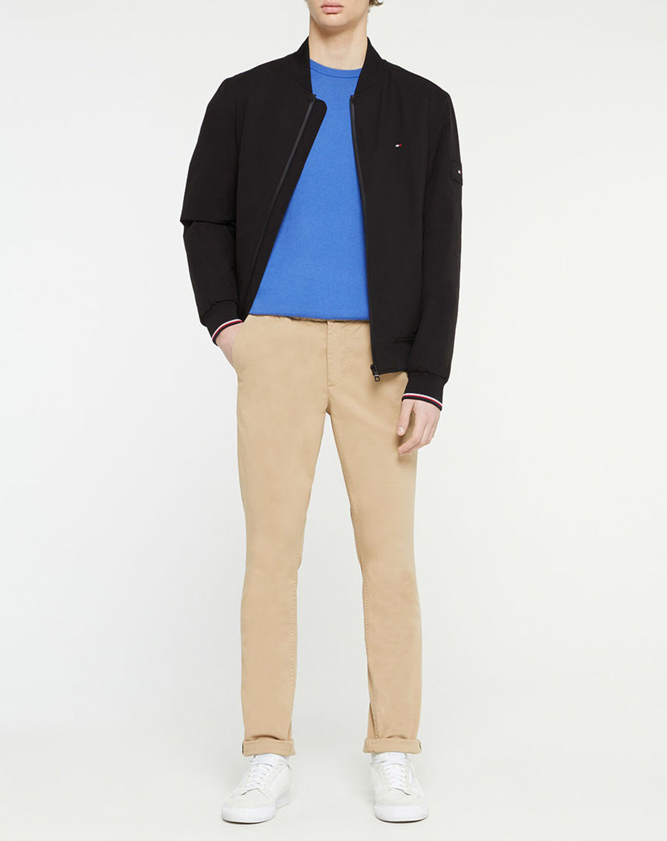 Tommy Hilfiger Bombers Stretch noir