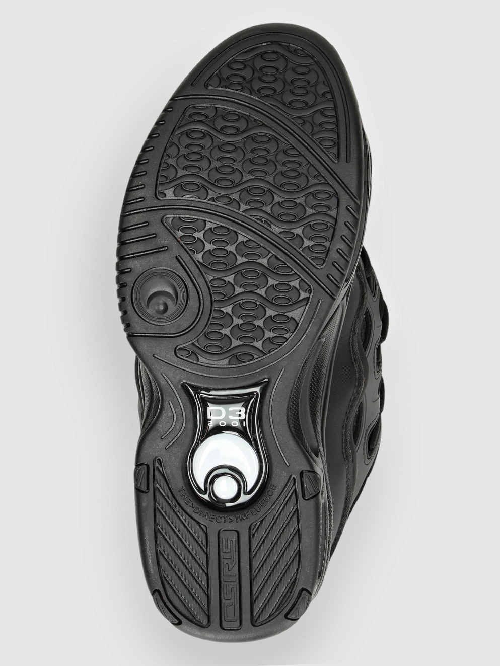 Osiris D3 2001 Skate Shoes black/black/black