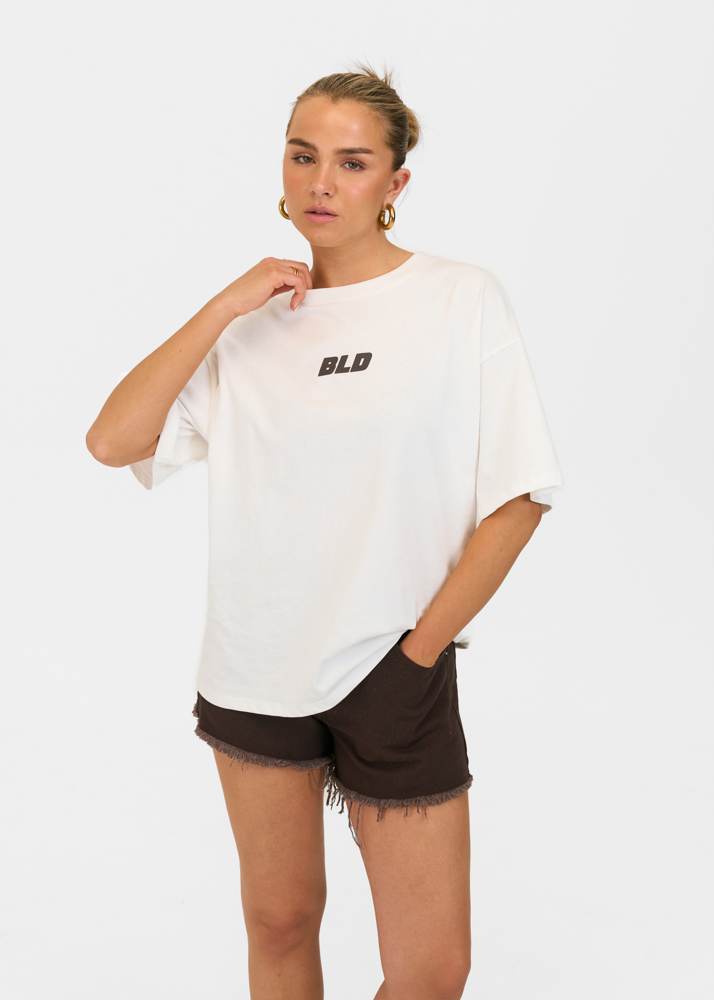 BLD t-shirt creme