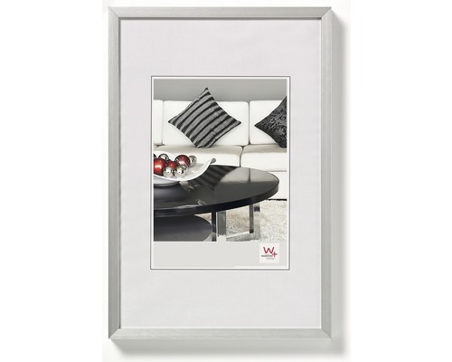 Aluminium fotolijst, Stoel zilver, 10x15 cm