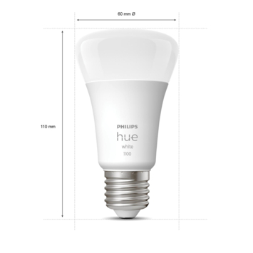 Philips Hue standaardlamp - warmwit licht 10W - 2 pack - E27